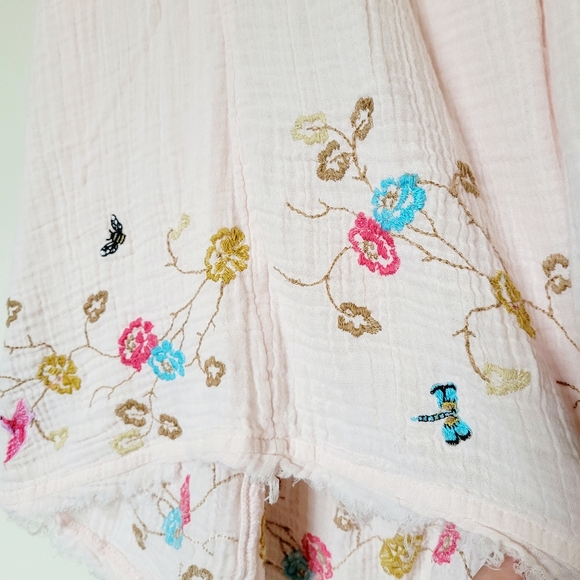 Anthropologie Yvette Lounge Dress in Pink - Picture 6 of 10